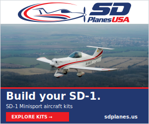 SD Planes USA: SD-1 Minisport single-seat aircraft kits at sdplanes.us.